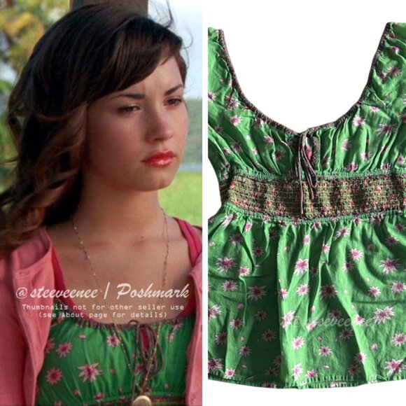 Free People Floral Aloha Floral Voile Top ASO Princess Protection Program - Picture 1 of 8